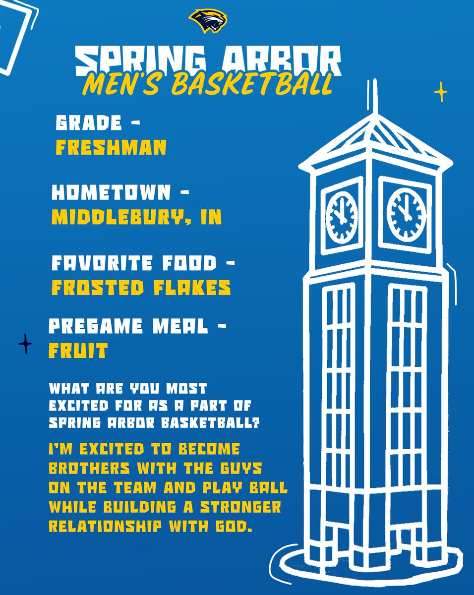 𝐌𝐞𝐞𝐭 𝐭𝐡𝐞 𝐓𝐞𝐚𝐦 - 𝐊𝐚𝐦 𝐑𝐚𝐝𝐞𝐤𝐞𝐫

Get to know Freshman Guard, Kam Radeker!

#NoFearNoFold