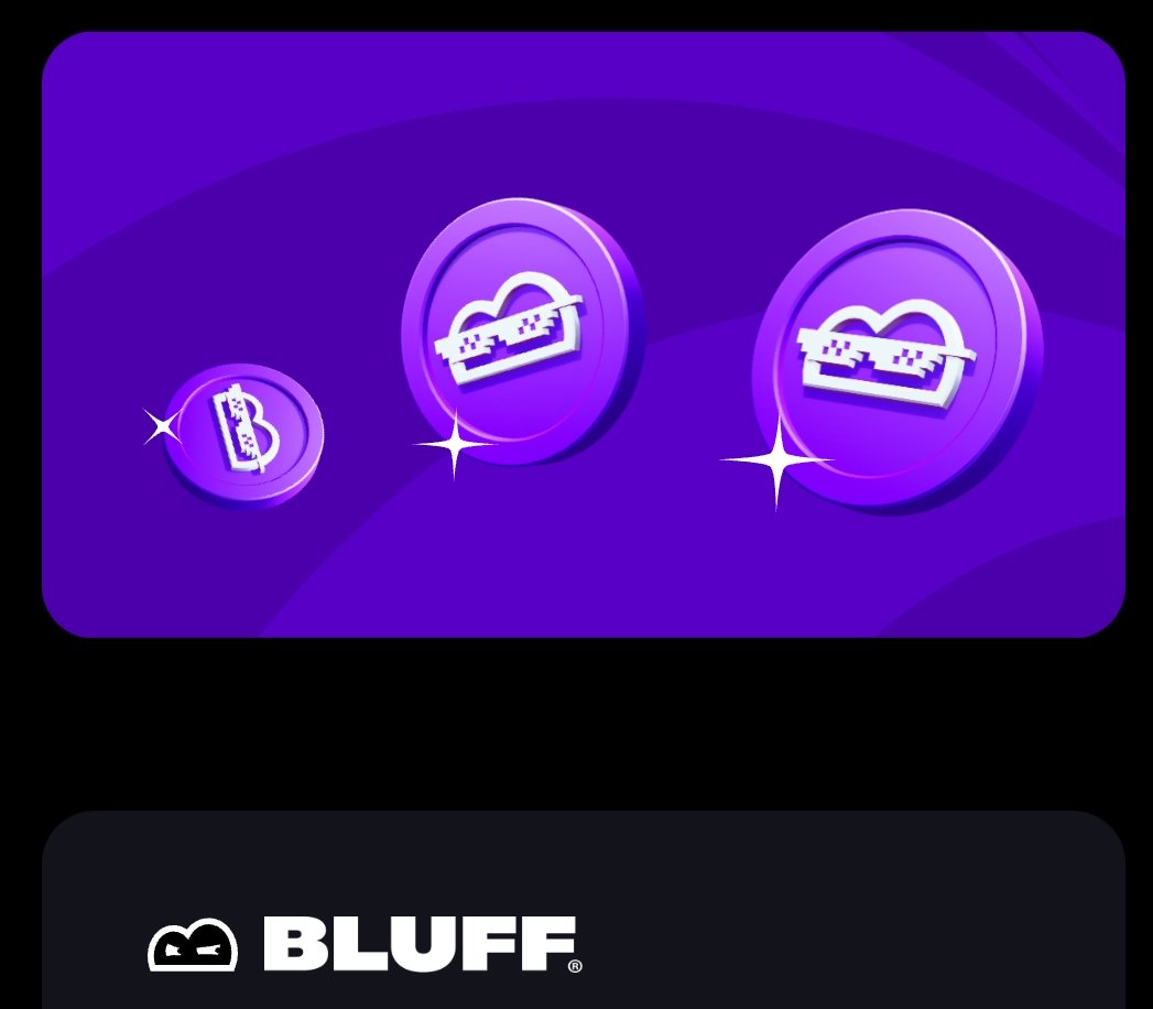 DocHabibiO2's tweet image. Get in Early.

@official_bluff pre-launch is now live first 10K signups get 10,000 blink points.

Bluff may reward early users with an airdrop
How to start :
#Visit this link 
airdrop.bluff.com/?invite=enigma…
#Sign up with email
#Receive first blink points
#Win game
#Complete social tasks