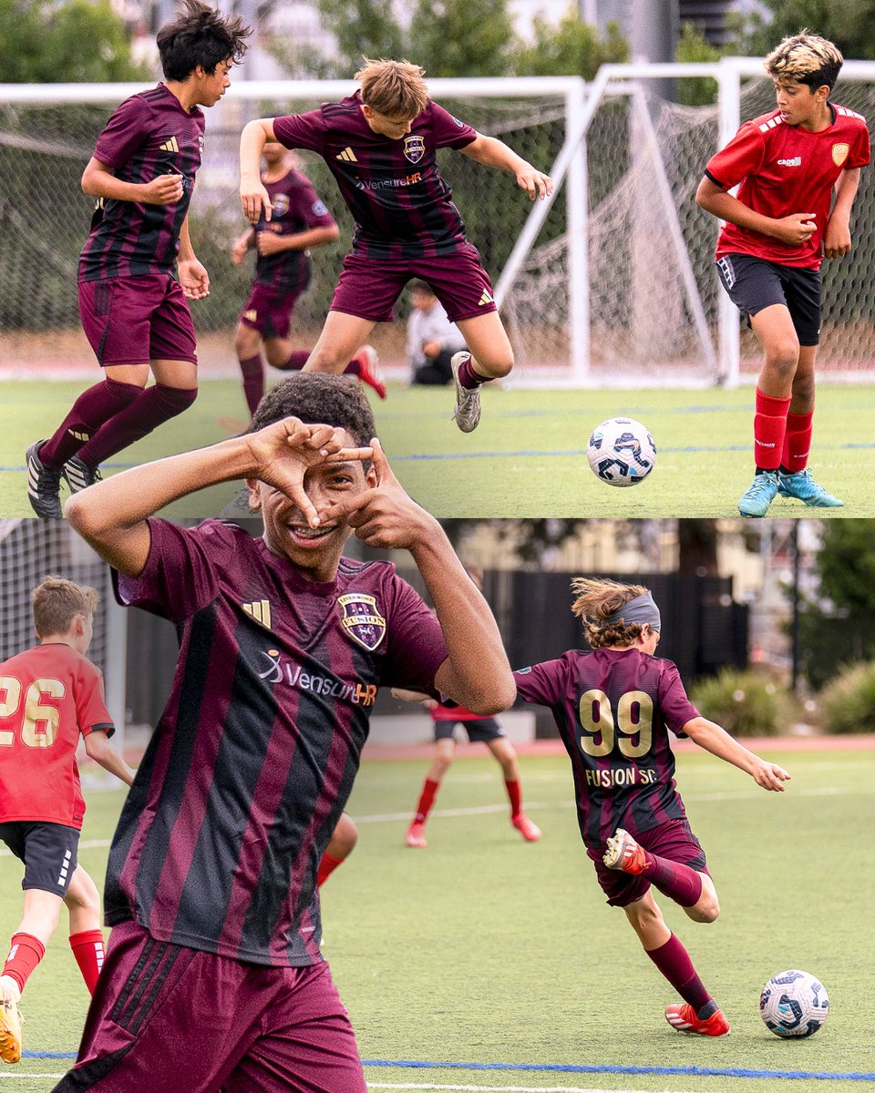 FusionSC's tweet image. Leaping into this week with our 2012B ECNL RL team! 🏃 We hope you had a great weekend! #SoccerActionShots #PowerofFusion #ECNLRL