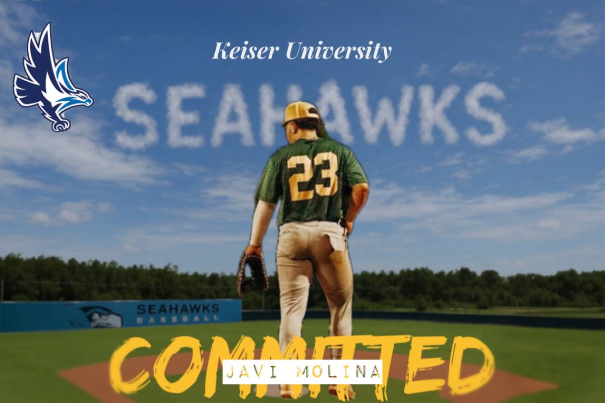 Congratulations to Javi Molina on his commitment to Keiser University! #GOOD #CATS