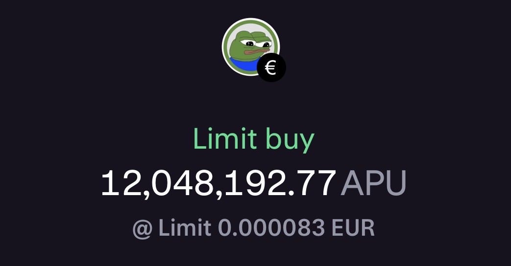 ayinsadiq's tweet image. Day 154 of DCA’ing into $APU

~$47,600 invested so far.

Markets bottom on fear. This is the best entry you can get for the #1 meme. 

If you truly want to see the frog thrive, join the movement. Drop your screenshot with #DCAPU and keep the chain going. 💚

@ApusCoin