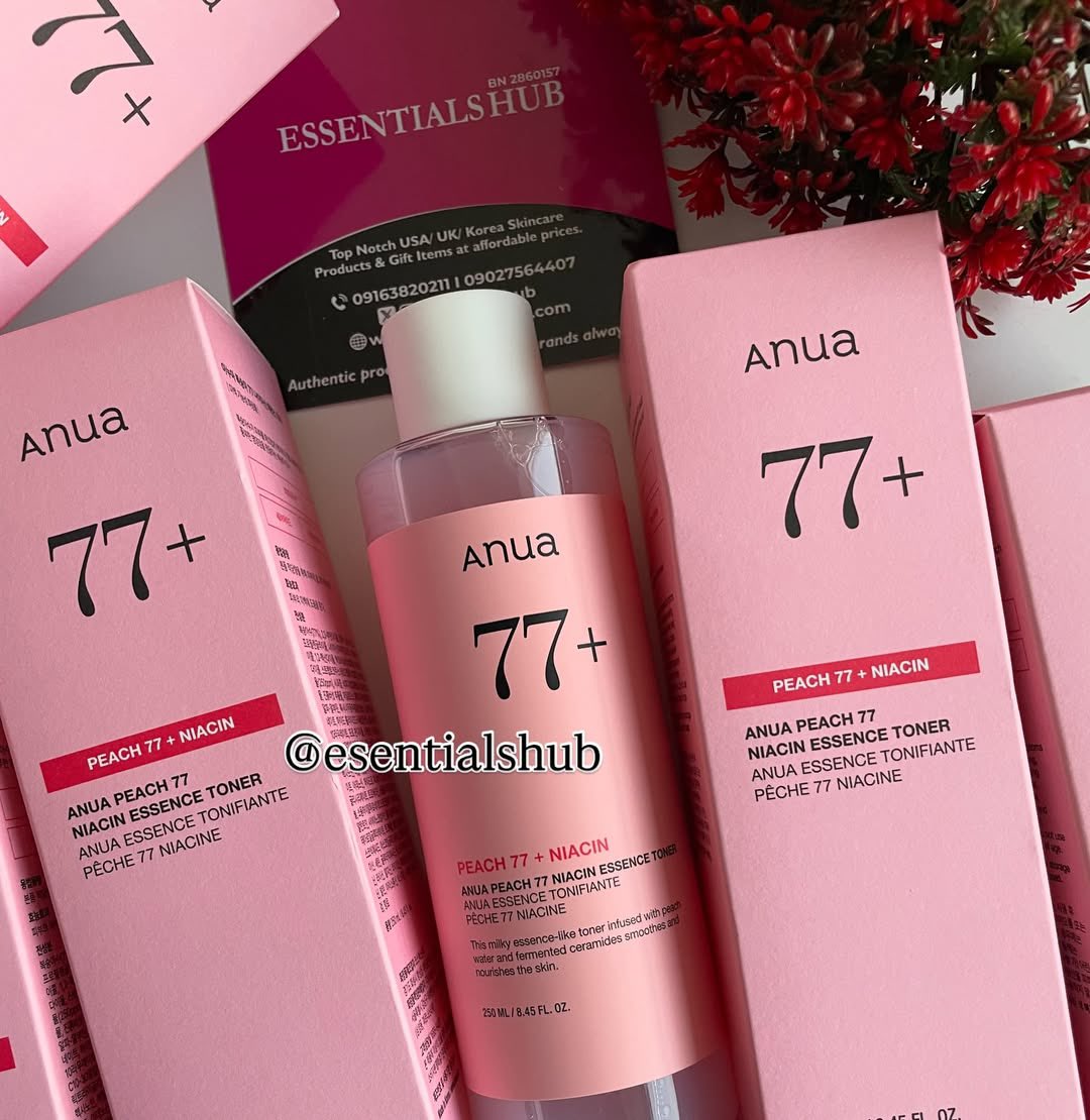 EssentialsHub_'s tweet image. 🍑Say hello to your peachy glow era! 

The Anua Peach Range is here to brighten, hydrate and smooth your skin to juicy perfection🌟

(Product description and Prices in the image description box😉)