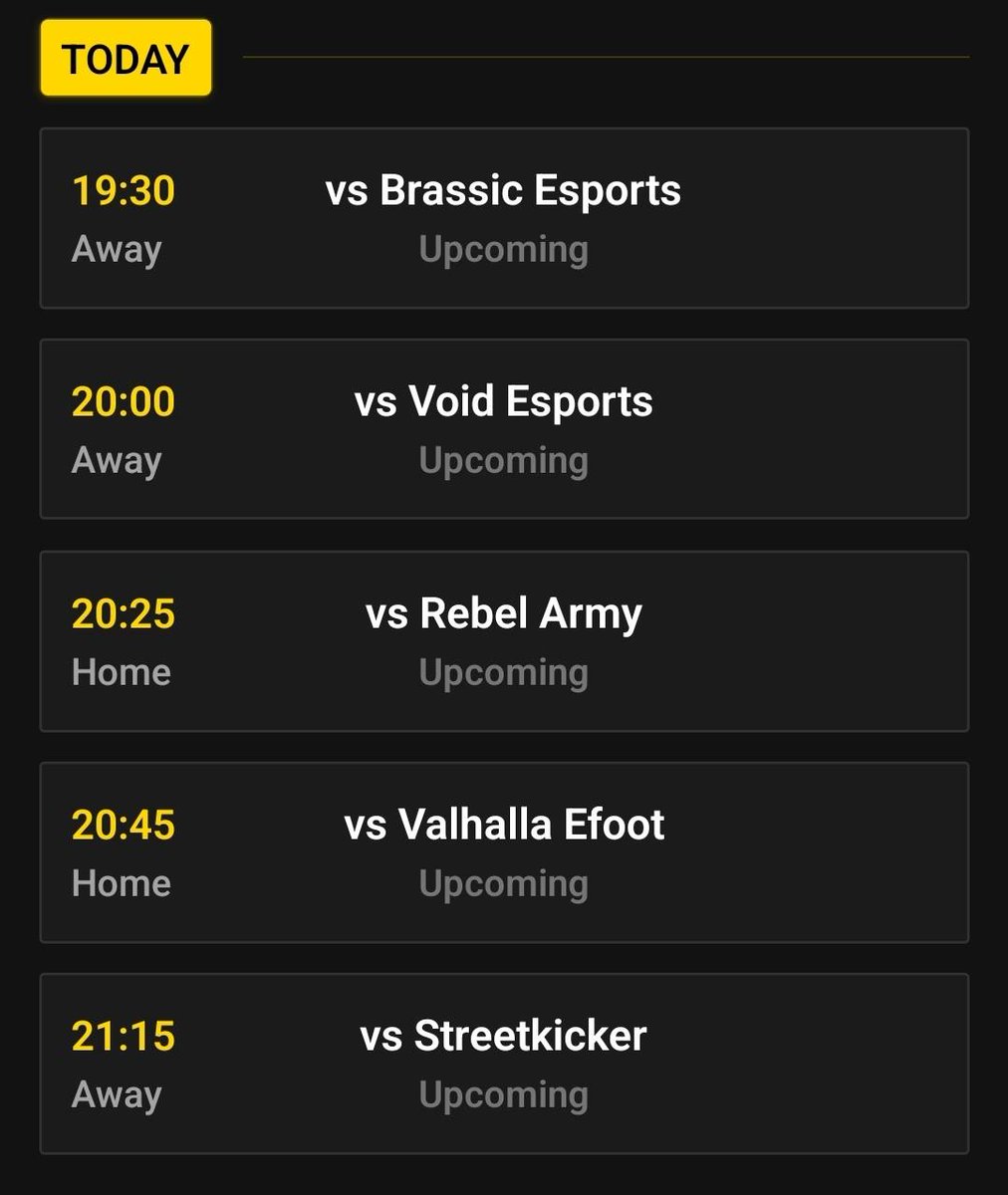 After some issues with FC26 were back tonight.

These are tonight's matches.