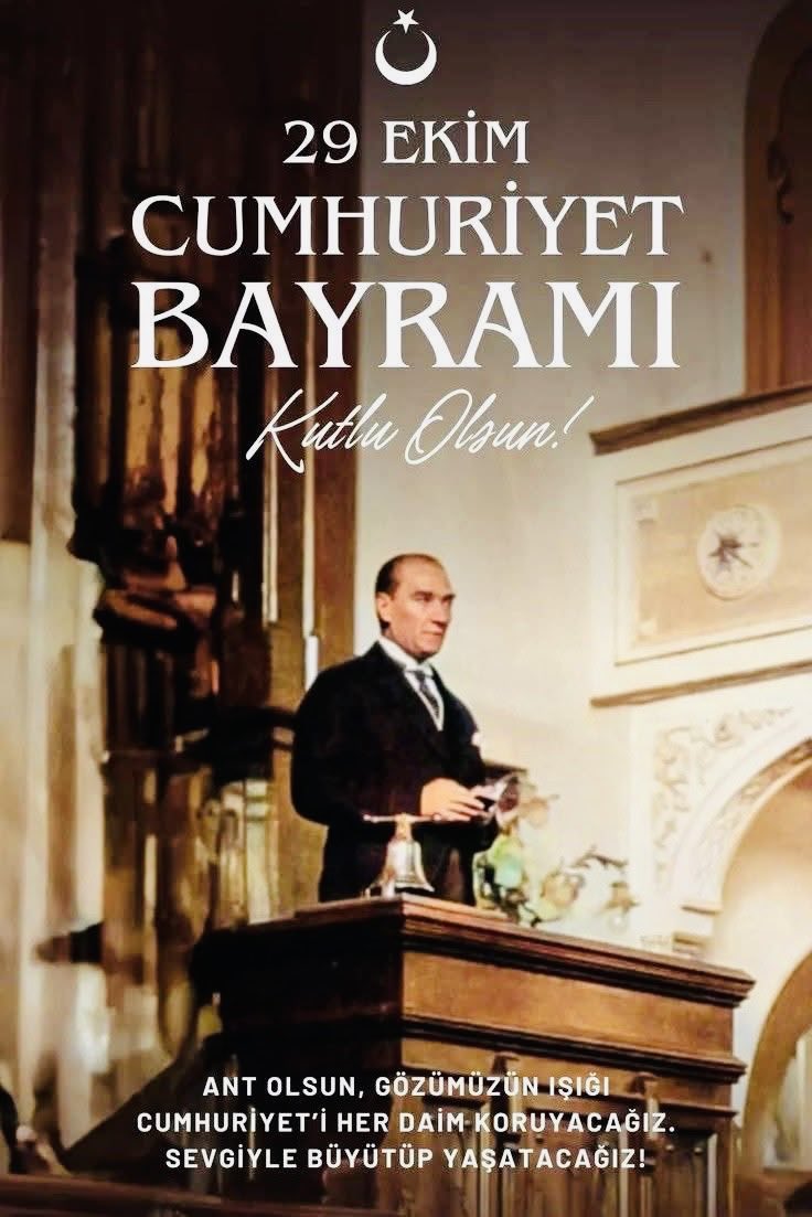 Geçmişini Unutan
Gelecekte Var Olamaz 
Ne Mutlu Türküm Diyene 🇹🇷
#29ekimcumhuriyetbayramı