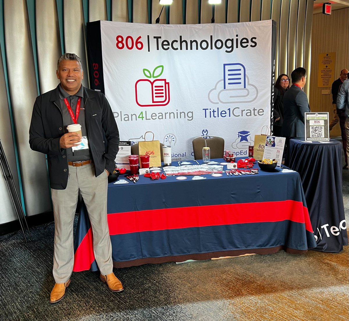 806Technologies's tweet image. 806 on the move at CAASFEP!

Rumor has it Baxter’s giving out candy at #CAASFEP! 🍬
Swing by the 806 booth for a treat &amp;amp; a chat about smarter, simpler compliance. 

#806Technologies #EducationTools #Title1Crate #EdTech