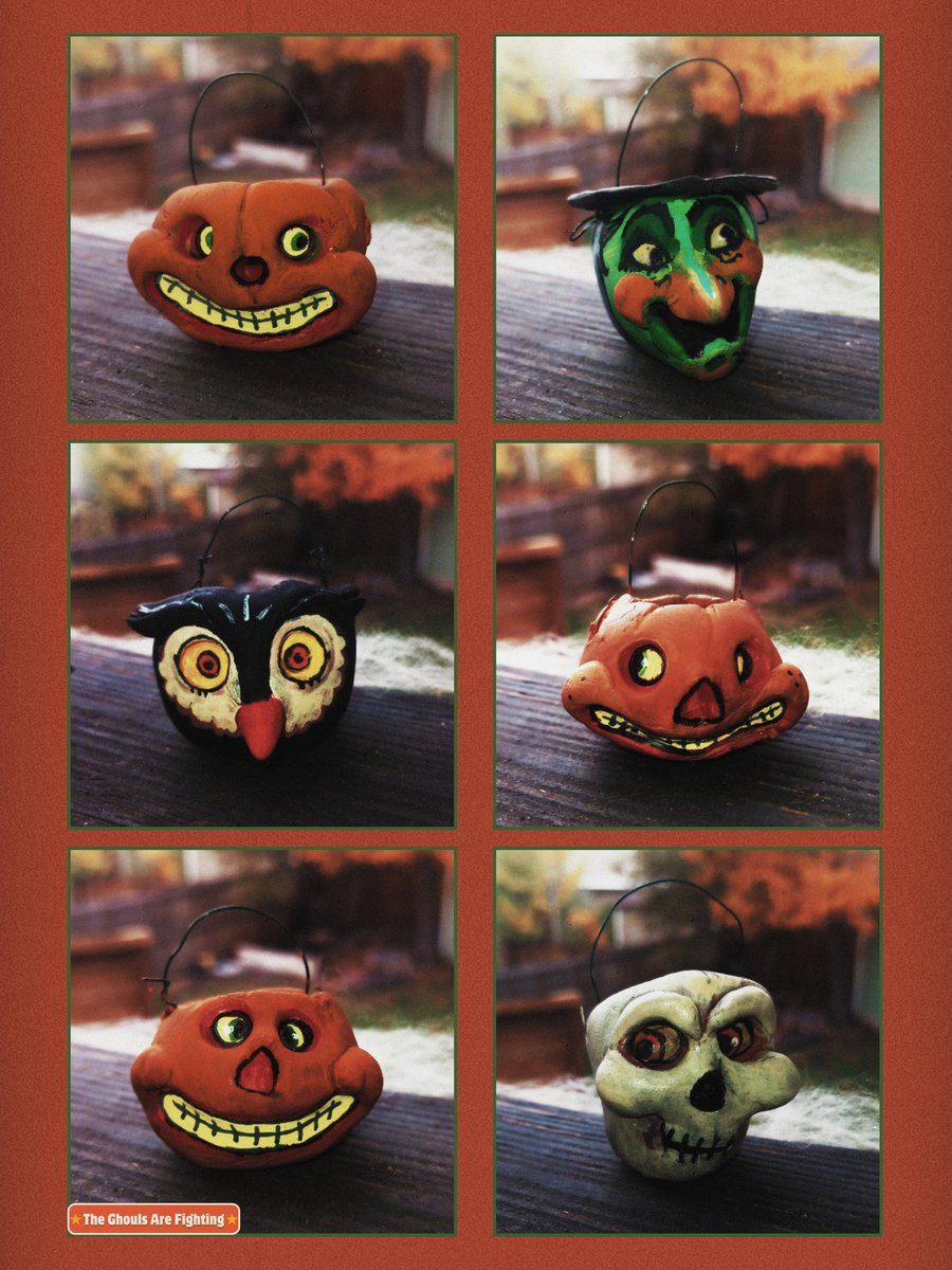 JLinaris's tweet image. I made these mini trick-or-treat pales for Halloween!
#Halloween #vintage #craft