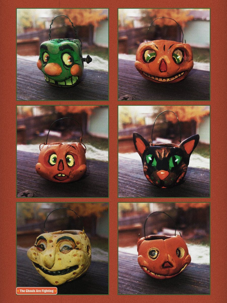 JLinaris's tweet image. I made these mini trick-or-treat pales for Halloween!
#Halloween #vintage #craft