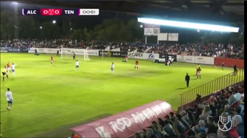 Pues el Tenerife se ve pero no en España 🙄