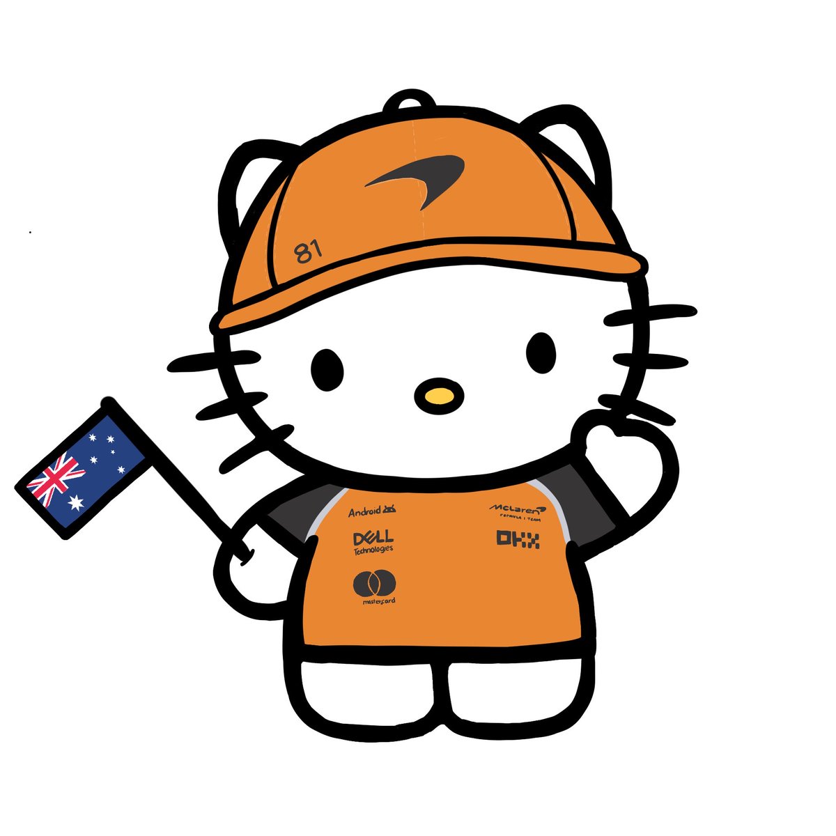 McLaren hello kitties I made 🫵🏻💋