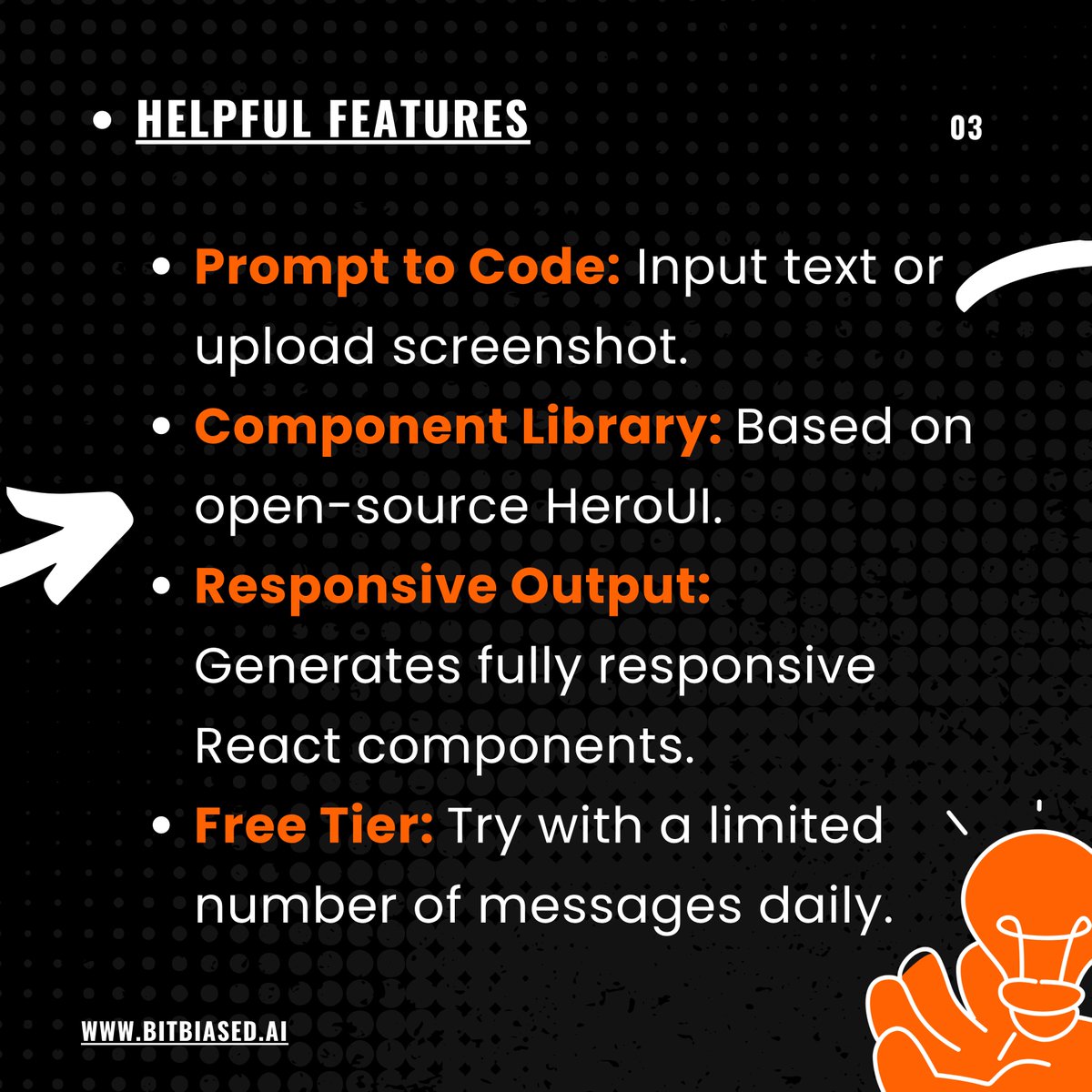 BitBiasedAI's tweet image. ⚡ Turn ideas and screenshots into production-ready React UI in seconds.

With HeroUI Chat, designers and developers can generate clean, responsive interfaces using natural prompts, powered by the open-source HeroUI component library.

#HeroUIChat #UIDesign #AIForDevelopers…