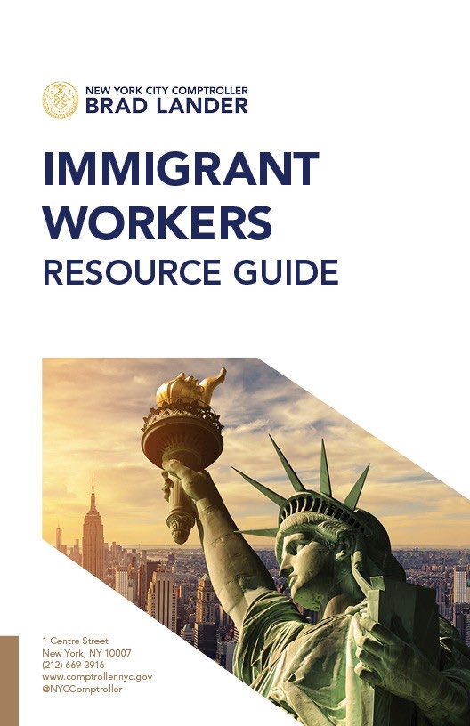 New and improved!
 
We've updated the <a href="/NYCComptroller/">Office of New York City Comptroller Mark Levine</a>'s Immigrant Workers Resource Guide with info to better protect immigrant and workplace rights in the face of growing threats from the <a href="/realdonaldtrump/">Donald J. Trump</a> administration.
 
It's available online, in print, and translated into 13