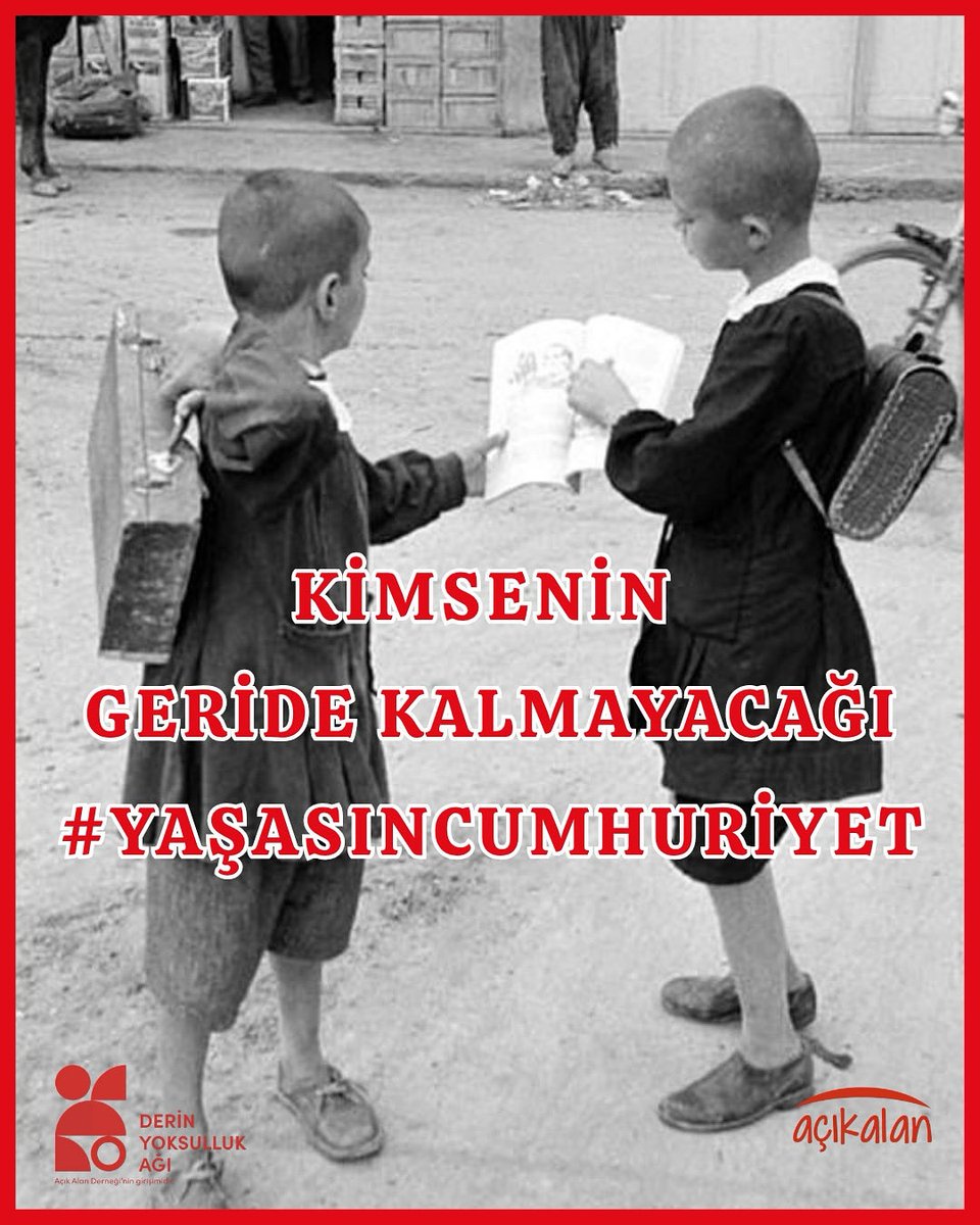 Cumhuriyetimizin 102. yıldönümü kutlu olsun.

#yaşasıncumhuriyet #DerinYoksullukAğı