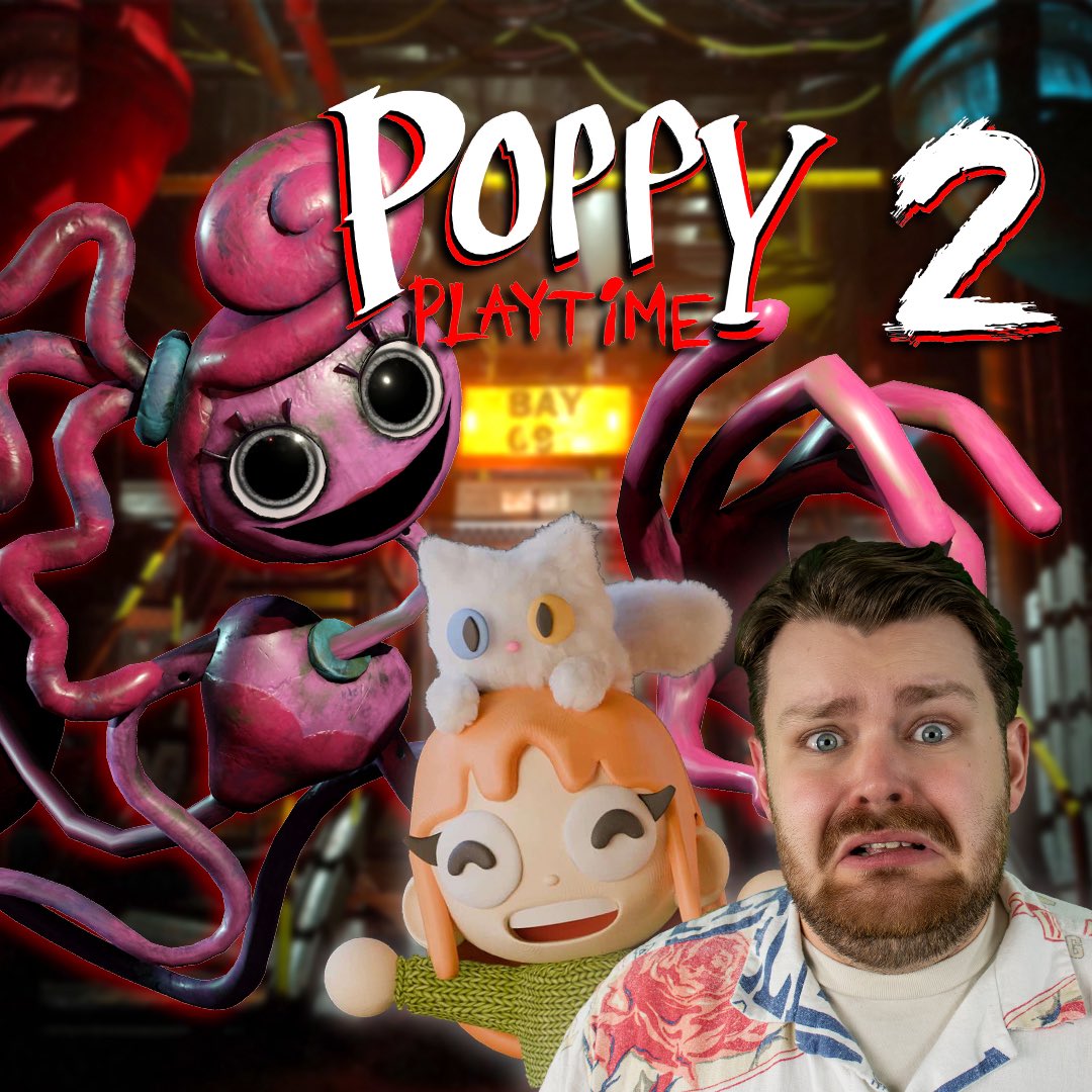Ianscheese's tweet photo. TONIGHT I’m collabing with RosietheReviver and playing Poppy Playtime 2 on Twitch! Stream starts at 7pm(EST) with a bad Halloween costume bracket and we’ll be dressed up in costumes. Hope to see ya’ll in the chat for a scary fun time!!! 😱 https://t.co/k18v9loED6 https://t.co/WQryE9JJco