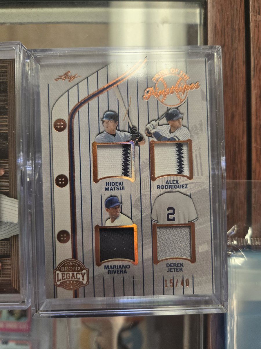 KnTSportscards's tweet image. New Release Leaf Bronx Bombers #bronxbombers #leafbaseball #newrelease #kntsportscards #lcs