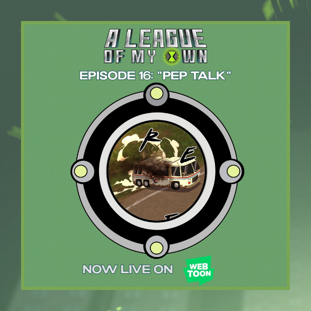 JaredKnight2000's tweet image. After Nebraska, I think Ben just needs some time with his family to recharge...but I don't think he's getting it.

Episode 16 of "A League of My Own" is live now on Webtoon.

Read here: webtoons.com/en/canvas/a-le…

#Ben10 #DCAU #fancomic #webtoon #aleagueofmyown