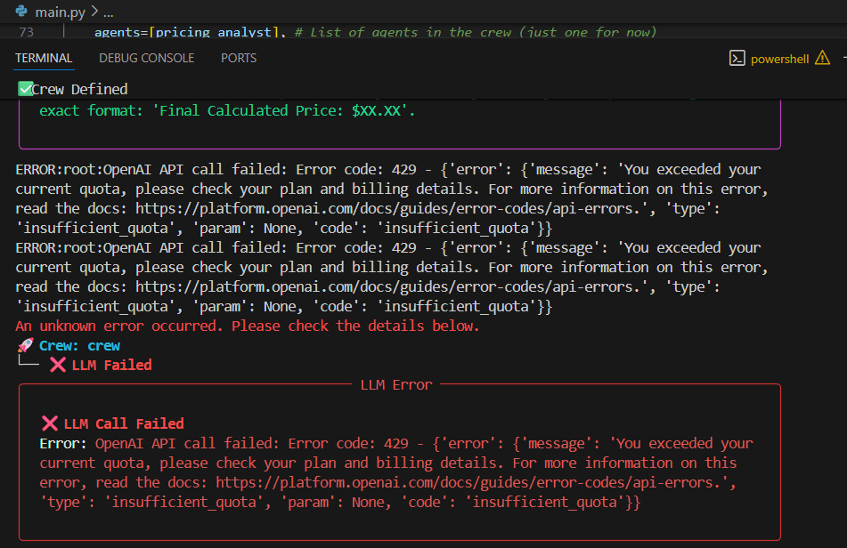 gargieesingh's tweet image. Me : “Let’s build an agentic AI that automates everything!”
OpenAI API : insufficient_quota

guess automation can’t afford me yet 🥲

#OpenAI #CrewAI #LangChain