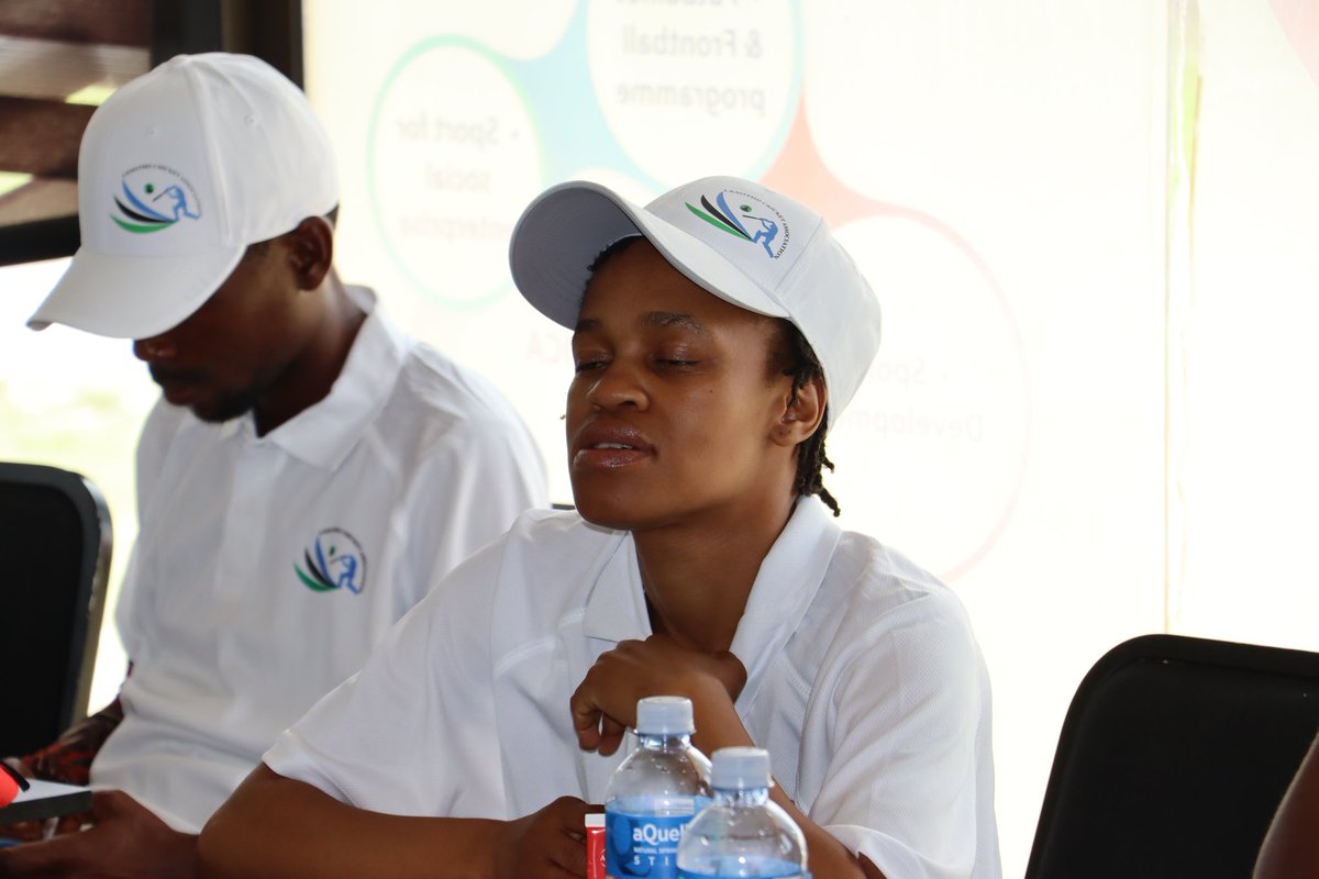CricketLesotho's tweet photo. Today the Lesotho Cricket Association concluded the Sports Reporters Refresher held at L.N.O.C. premises. This was a two day event aimed at equipping the local Sports Reporters with a knowledge on how to report about cricket in terms of matches won and lost. https://t.co/UylrYfd2xJ
