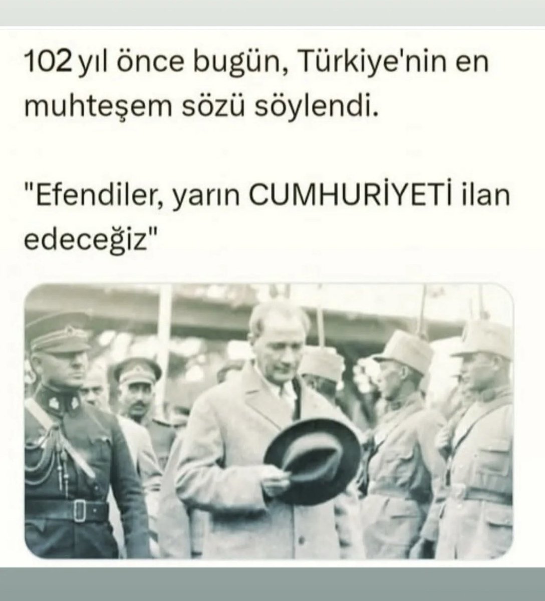 Reyhanyasi's tweet photo. Yaşasın cumhuriyet 
Ulu Önder Atatürkü saygı ve minnetle anıyoruz https://t.co/eHYAj0jkoL