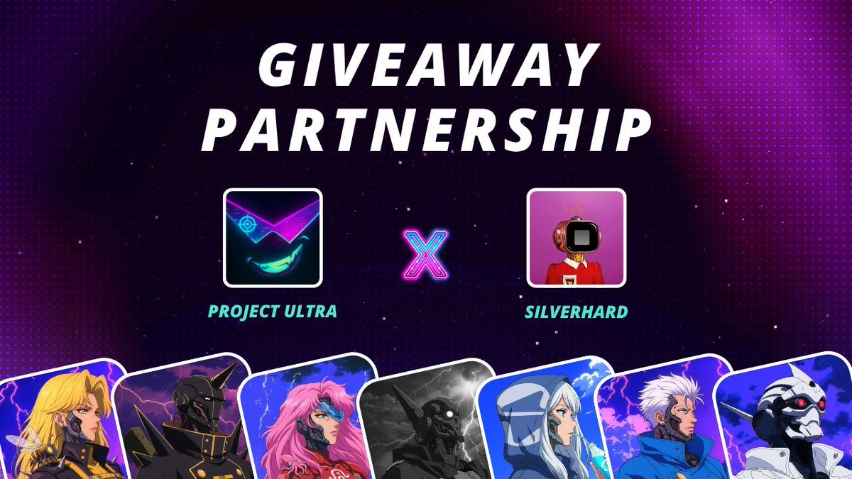 Silverhard_'s tweet photo. 20x Project Ultra WL Giveaway 🎁

Utility: to help content creators grow and get job opportunities on the web3.

Criteria 
- Join Discord: https://discord. gg/C74jJBXQbZ 
- Follow @XFelipeKazutoX @Silverhard_ @XProjectUltraX
- Like and retweet

Ends in 24hrs https://t.co/wpySqM8W9j