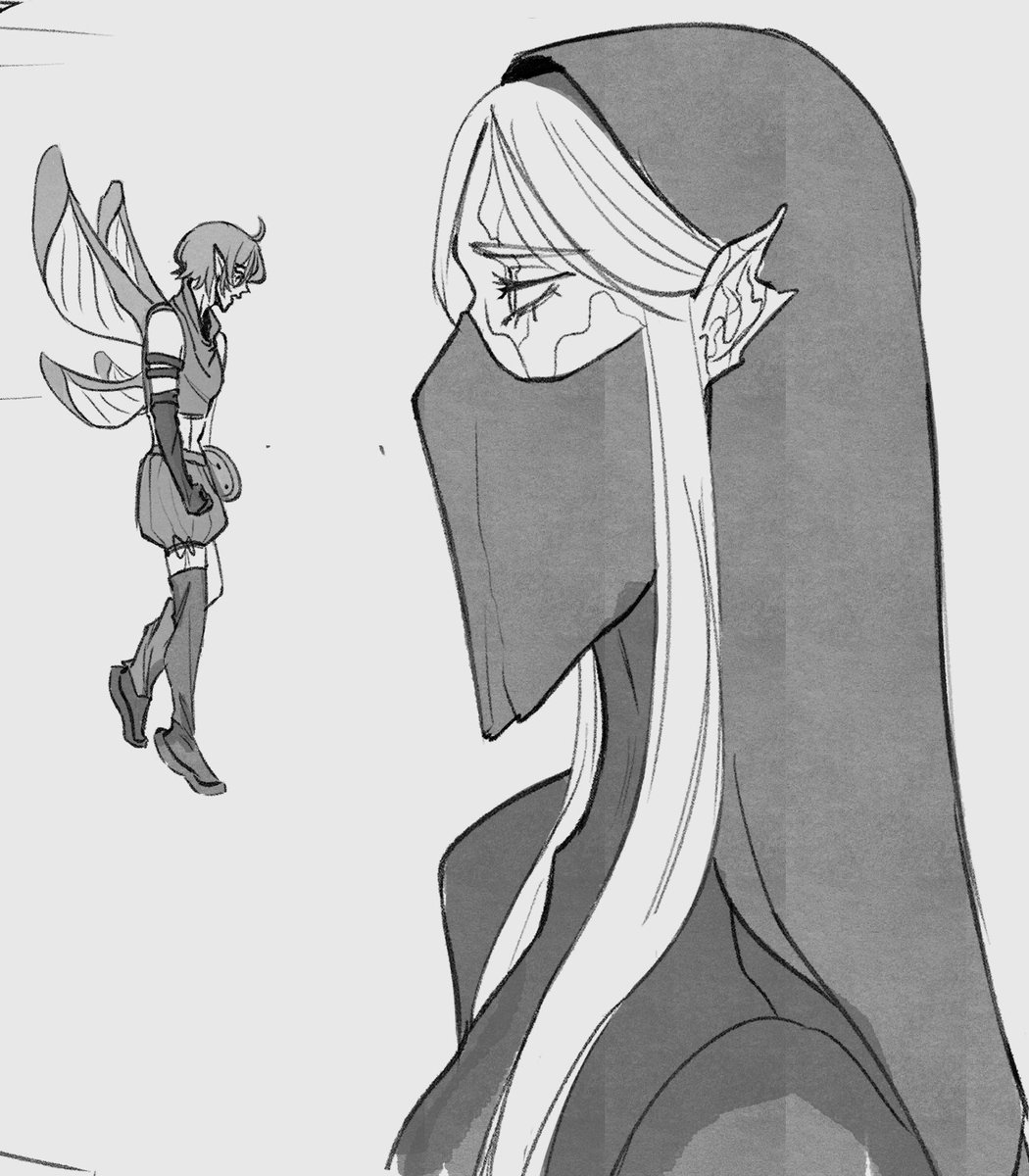 LockeSmokes's tweet photo. drew some of my favorite scenes from ep 2 #criticalrolespoilers #CriticalRole #criticalrolefanart #CriticalRoleArt https://t.co/NIOtzZqOnj