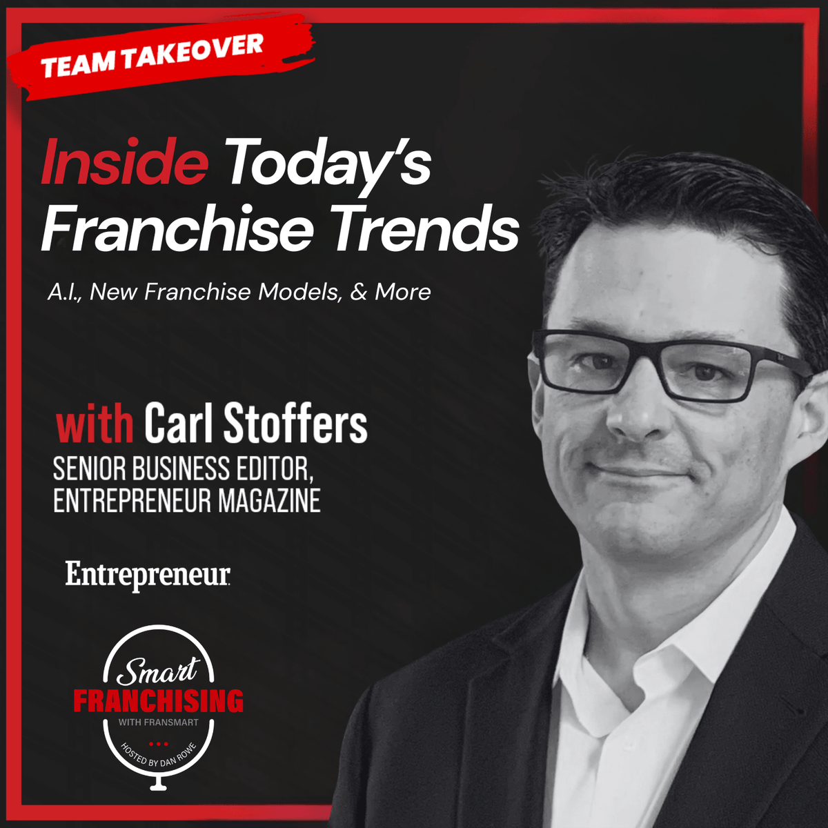 FransmartSocial's tweet photo. Franchising is evolving... fast.

In this new episode of Smart Franchising with Fransmart, Carl Stoffers, Senior Business Editor at Entrepreneur Magazine, breaks down what’s next for the industry.

🎧 Tune in here → https://t.co/GnUd8kHs3O https://t.co/pOK24wYPdR