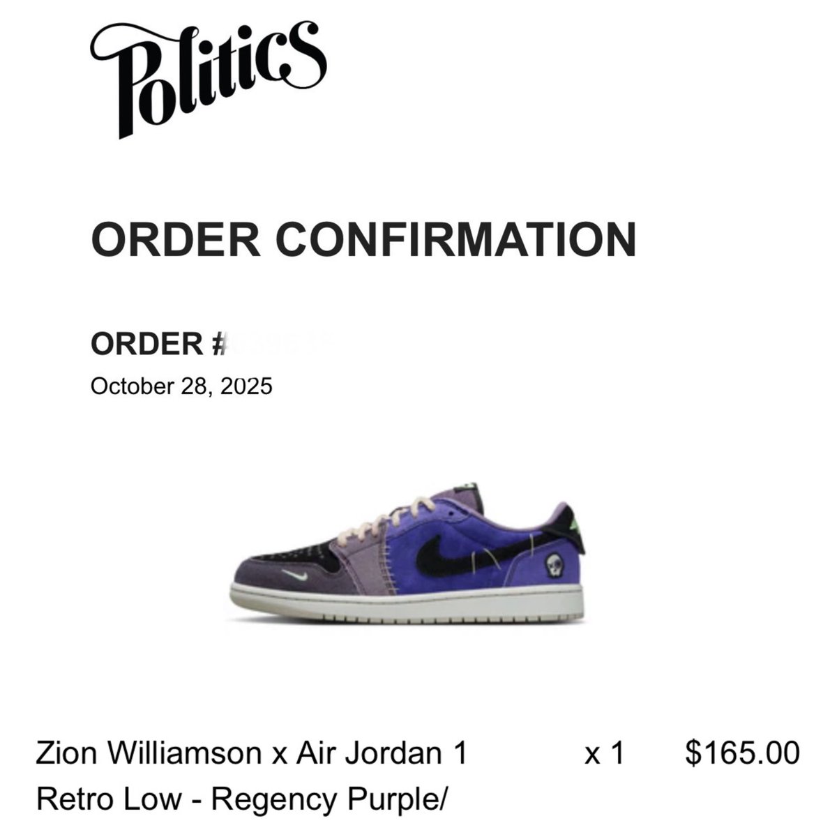 chopboi612's tweet photo. Thank you @Sneakerpolitics for the Win! This just made my day😁 #StackWs https://t.co/vOoU1G3qBB