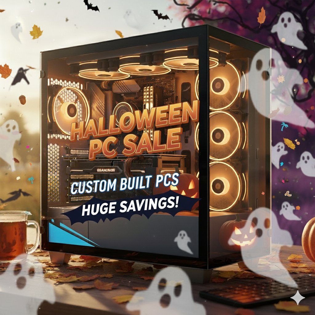 CPUSolutions's tweet image. 👻 Halloween 🎃 PC Sale!
Tired of a PC that crawls like a zombie? Upgrade to one of our lightning-fast Tower PCs and experience speeds that will make your old machine scream! cpusolutions.com/store/pc/shows…