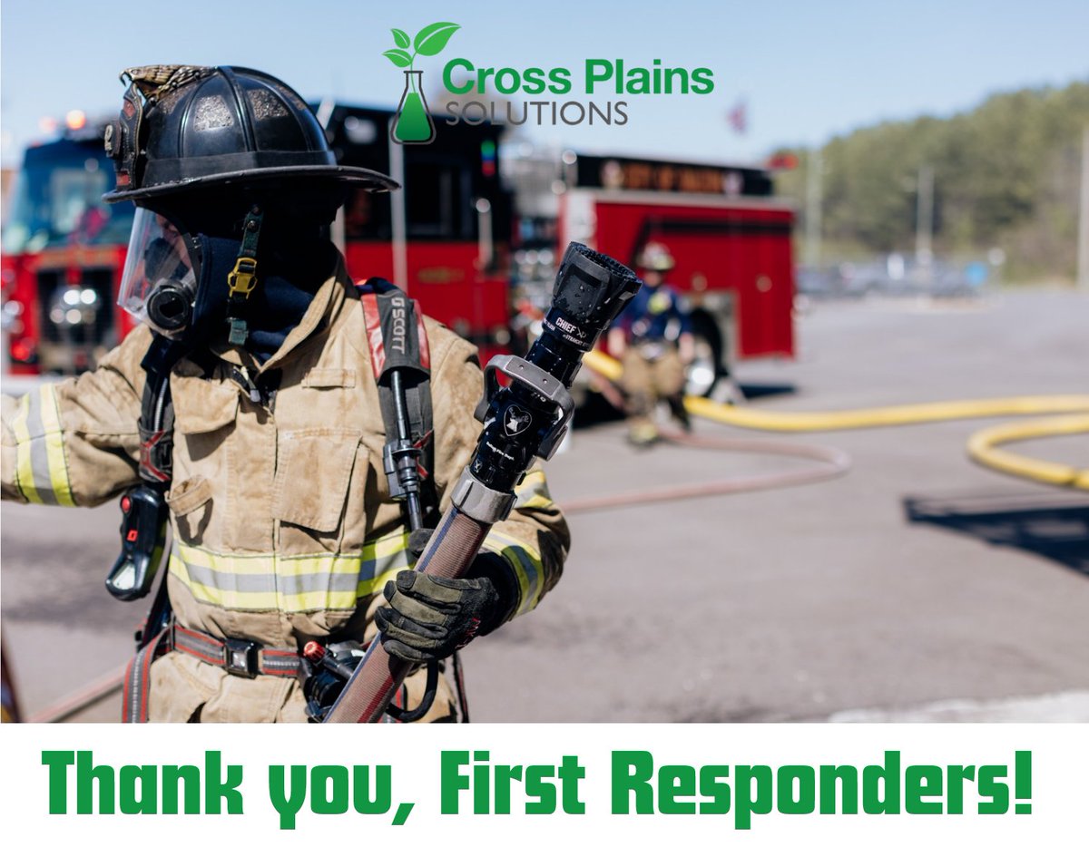 Today we honor the courage and dedication of first responders everywhere. 🚒💛

From firefighters to EMS crews, your service keeps communities safe. We’re proud to support you with SoyFoam.

#InternationalFirstRespondersDay #Firefighters #ThankYouFirstResponders