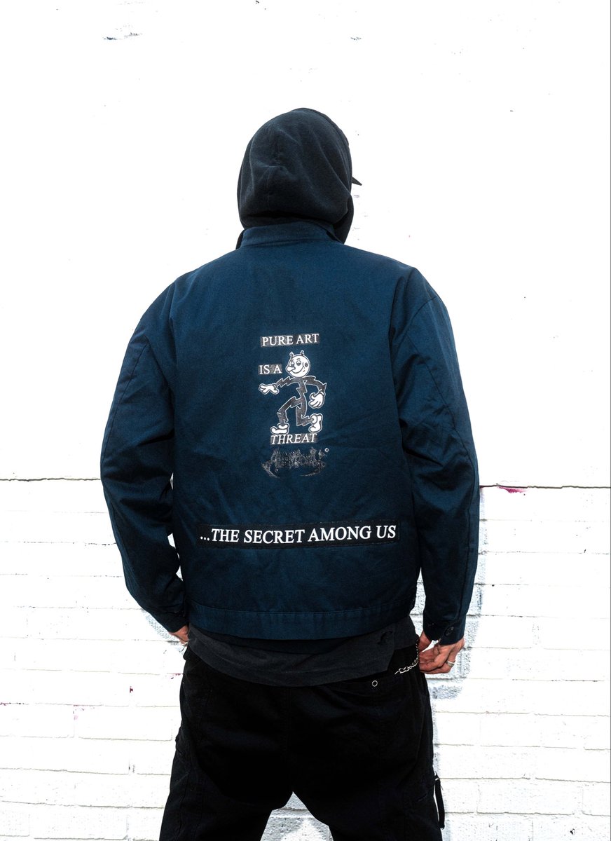 New collection of all recycled vintage custom jackets . Each 1/1. Only at ALIENBODY.com