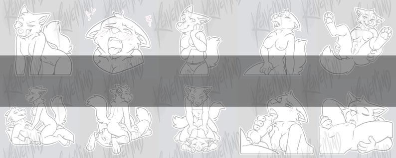 Nsfw base pack tele gram stickers 10 stickers $60 
Male or female