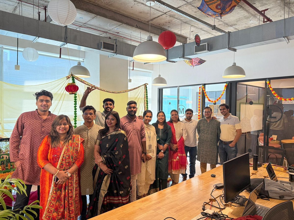 PAR_Tech's tweet image. Last week, our India office celebrated Diwali with joy, laughter, and light! 🎆