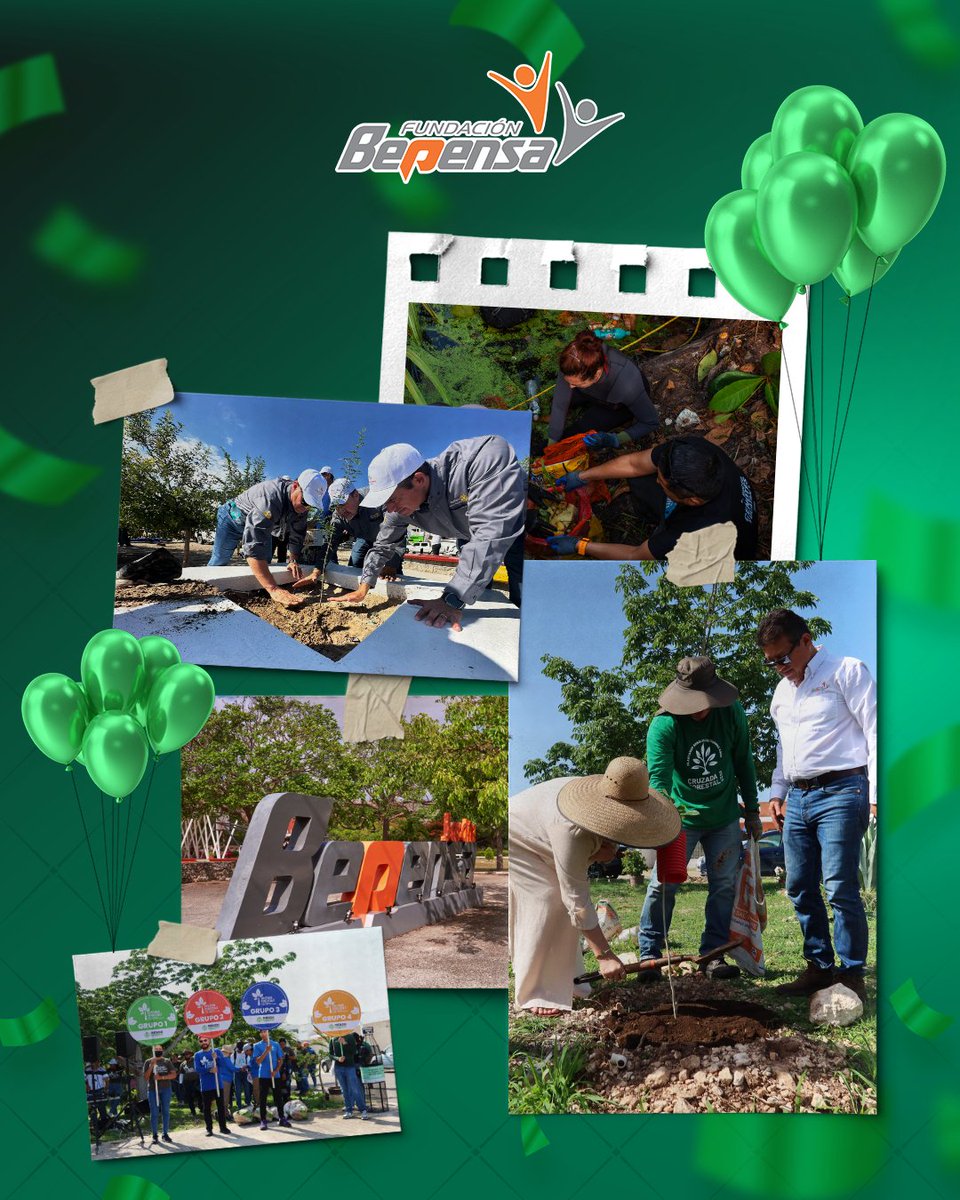 🌟 Desde el año 2005, en Fundación Bepensa reafirmamos el compromiso social de Grupo Bepensa con la comunidad. 💙
Creamos, desarrollamos y fortalecemos acciones en salud, medio ambiente y desarrollo social, trabajando cada día por un México más sostenible y solidario.