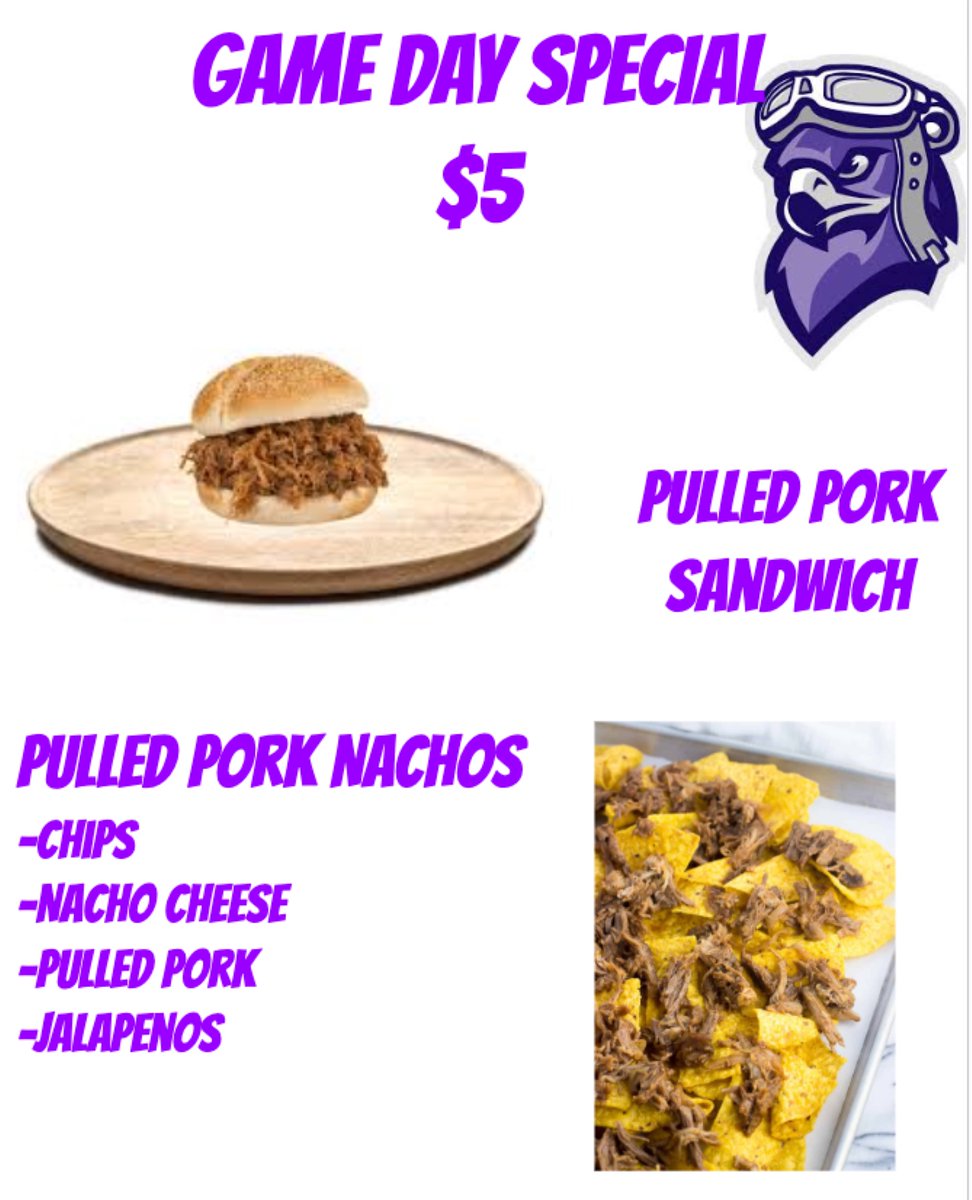 LNWVolleyball's tweet photo. B-4 District Game Day‼️

The Falcons host the Pioneers of Nebraska City for Round 1 of District Volleyball tonight at 6:00 PM. 

Tickets are $6 for Adults $5 for Students. ＊＊No passes accepted for District Volleyball. Our Concessions has Pulled Pork as our Game Day Special‼️ https://t.co/CgPH3tloLT