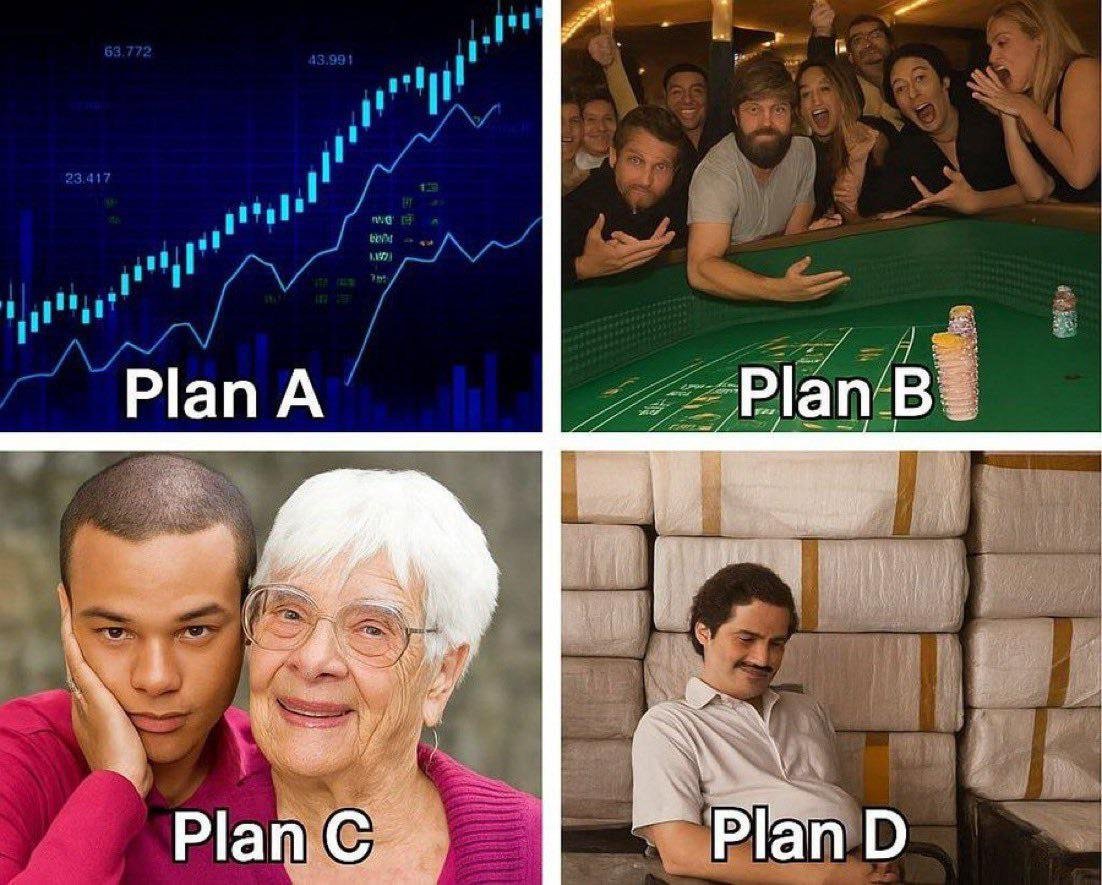 DaDai_Space's tweet image. Crypto meme series:          
Plan E, McDonalds for start
#CryptoAcademy 

#CryptoSignals #Bitcoin #Altcoins #Blockchain #CryptoTrading #HODL #DeFi #NFT #Bullish #BearMarket #TradingTips #CryptoMeme #AltSeason #CryptoCommunity #DayTrading #Web3 #ETH