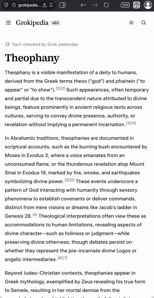 davidwovchko's tweet image. I’m skimming @Grokipedia v0.1 for the very first time.
With 885,279 articles so far, — I was really curious what topics would be included in the very first batch of articles to ever be created.  So far I’ve been impressed!

‘Only live for the past 18 hours!  Check it out! @xAI 🪐