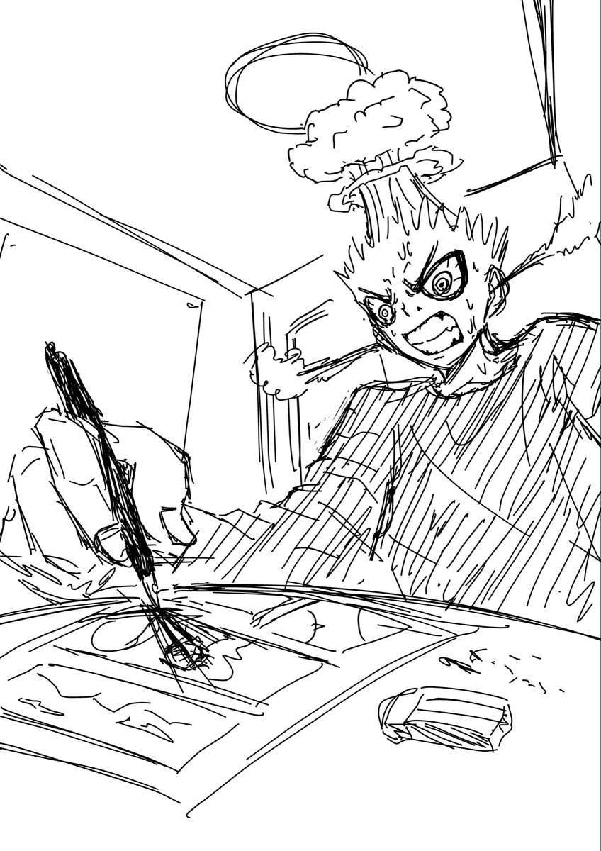 噴火中
#落書き