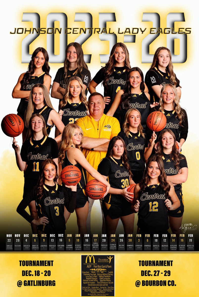 2025-26  Lady Eagle Calendar