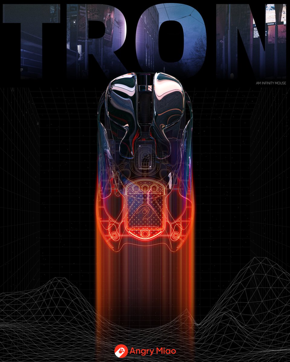 Angry_Miao's tweet photo. Imagine if this mouse came straight out of the TRON universe ⚡️ 

Infinity Mouse Mirror Shadow, sleek, reflective, and futuristic in every detail 🩶

#AngryMiao #InfinityMouse #aminfinity #desksetup #gamingmouse #gamingsetup #desksetup #dreamsetup https://t.co/RllNBCIBm7