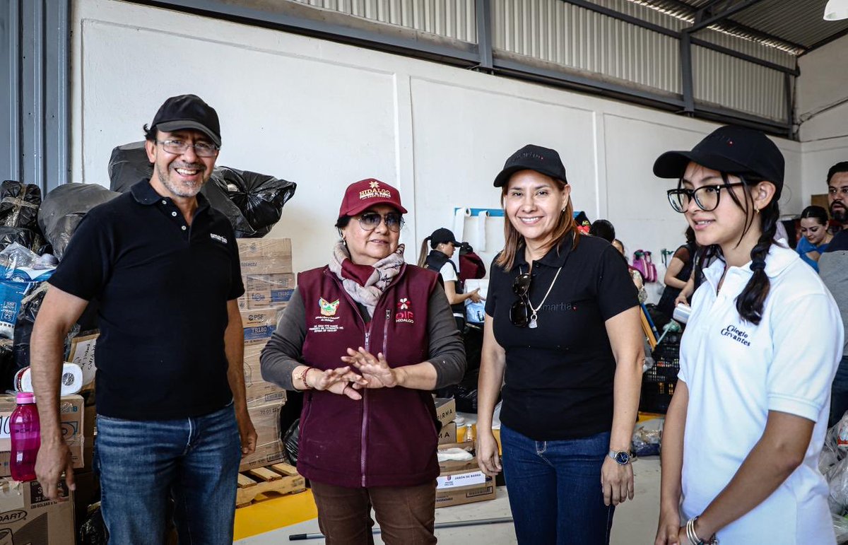 difhgo's tweet image. El @gobiernohidalgo y #LaFamiliaDIFH agradecemos al equipo de Smartia Group por su donativo de víveres en apoyo a las familias hidalguenses afectadas por las lluvias atípicas. 📦✅🫶🏻