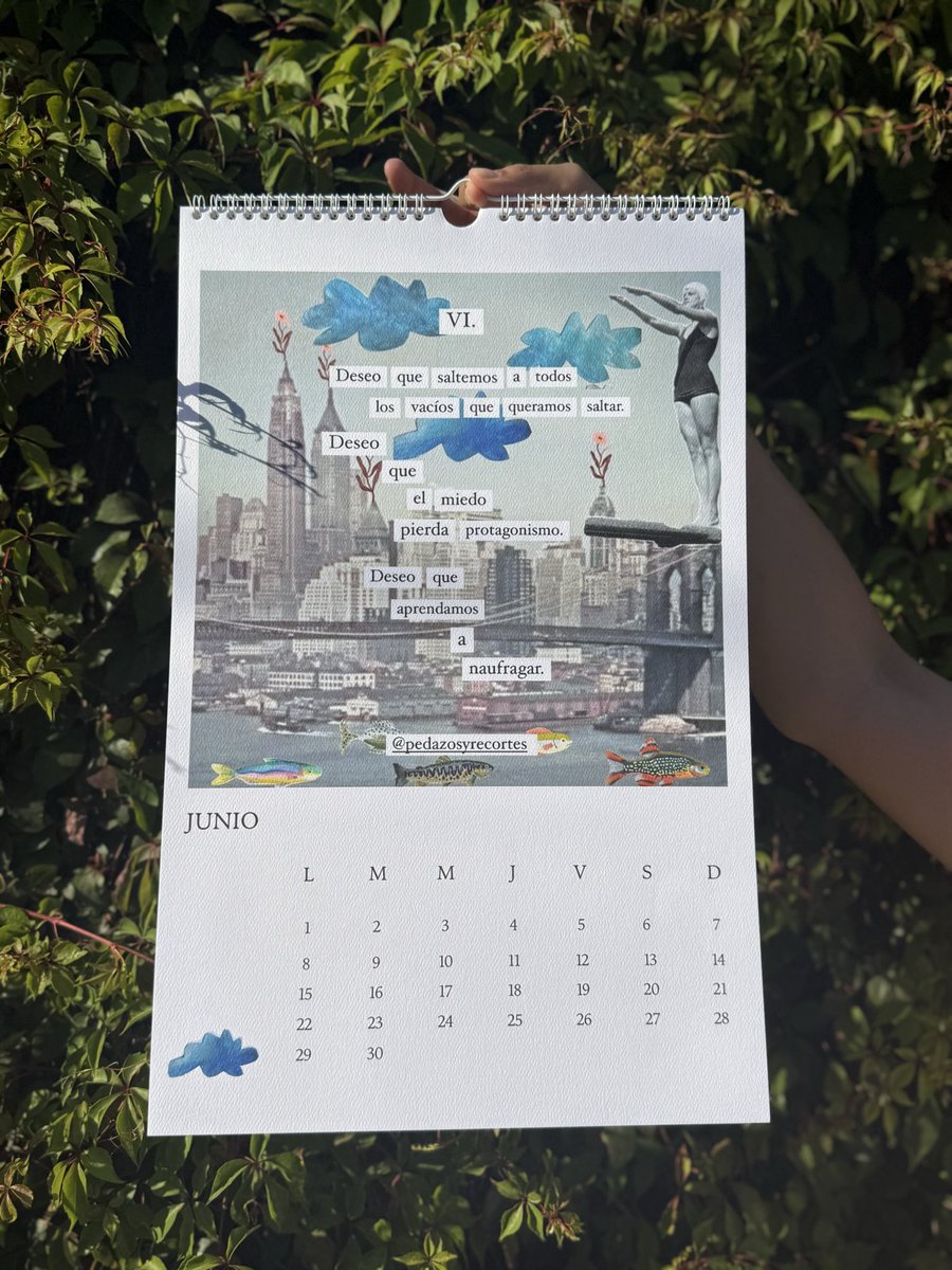 anasofiaguemez's tweet photo. Ya llegóooo el calendario 2026 de Pedazos y Recortes 🌸💫💌 https://t.co/IgrTjcUUxt