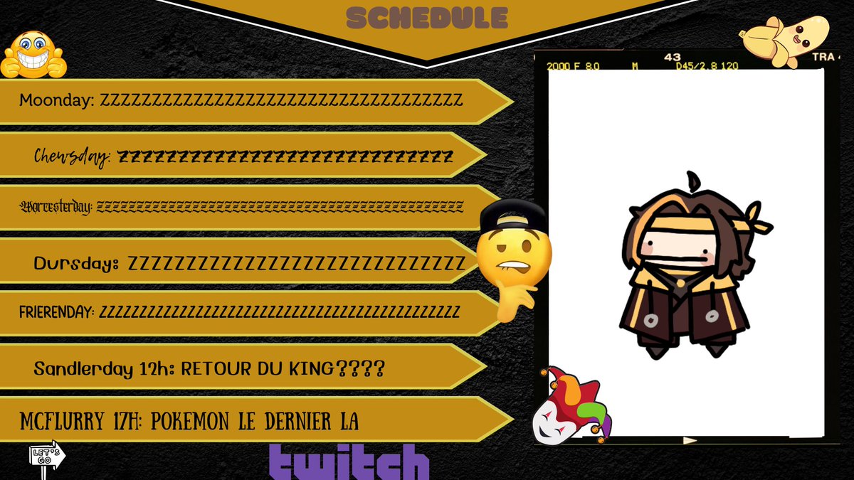 OUAIS OUAIS OUAAAAAAAIS, DARU LE RETOUR EN STREAM POUR DE VRAI CETTE FOIS LESSGOOOOOO

#ilestla #omgilesttropbeau #vtuberfr

(ART BY MY BIGGEST FAN, luv u)