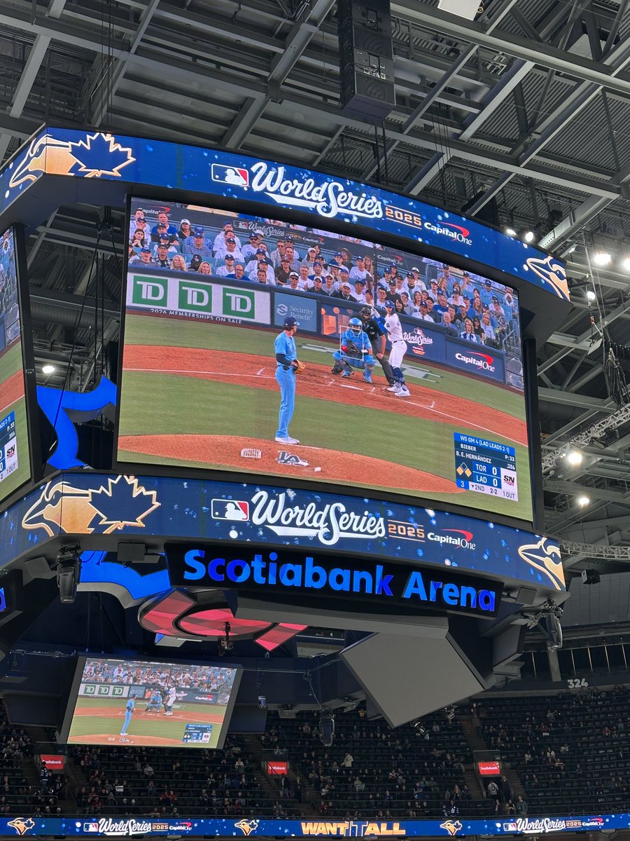 KennethJull's tweet image. Watching the Jays in Scotia Arena after the Leafs game