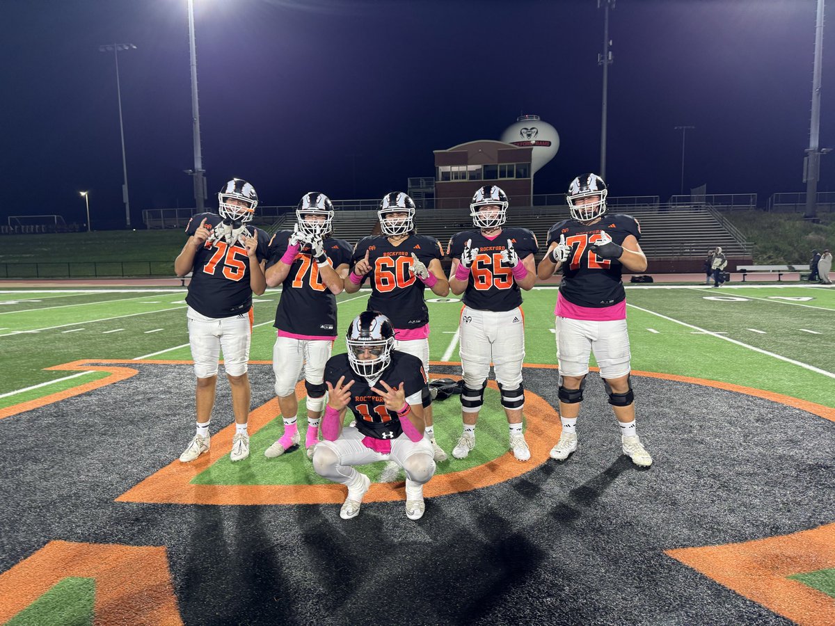 Proud to rep these O Line Boys and blessed to be part of OK Red All Conference Team!

<a href="/CoachPostmaGV/">Nick Postma</a> <a href="/bradbezGVSU/">Brad Bez</a> <a href="/CoachDrewBurton/">Drew Burton</a> <a href="/PStuursm/">Peter Stuursma</a> <a href="/McclanathanOL/">Michael McClanathan</a> <a href="/RockfordRamsFB/">Rockford Rams Football</a> <a href="/kirn_mason/">Mason Kirn</a>