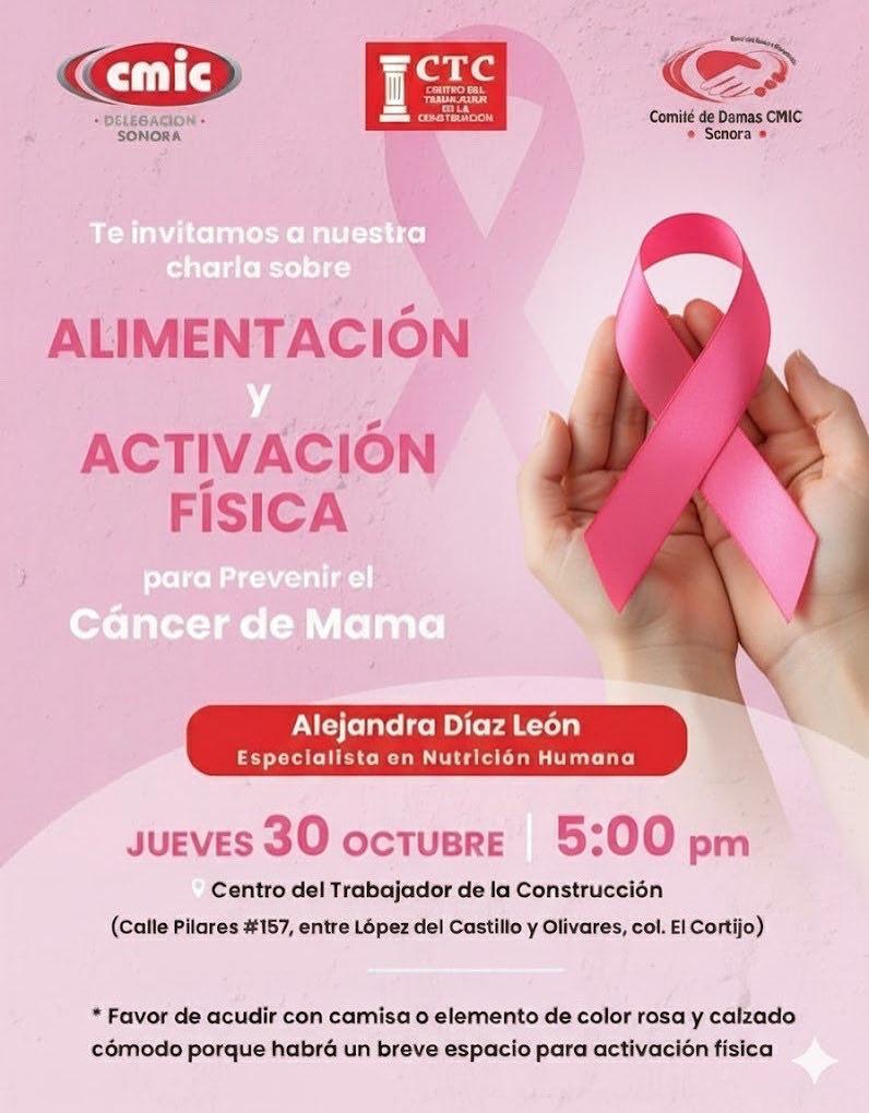 cmicsonora's tweet image. 💝 Conocer más es combatir mejor. En la  charla que tendremos, obtendrás herramientas prácticas y sencillas para integrar la prevención del cáncer de mama a tu rutina diaria.

💕  ¡No te lo puedes perder!

🎁🌟✅ #ConocimientoEsPoder