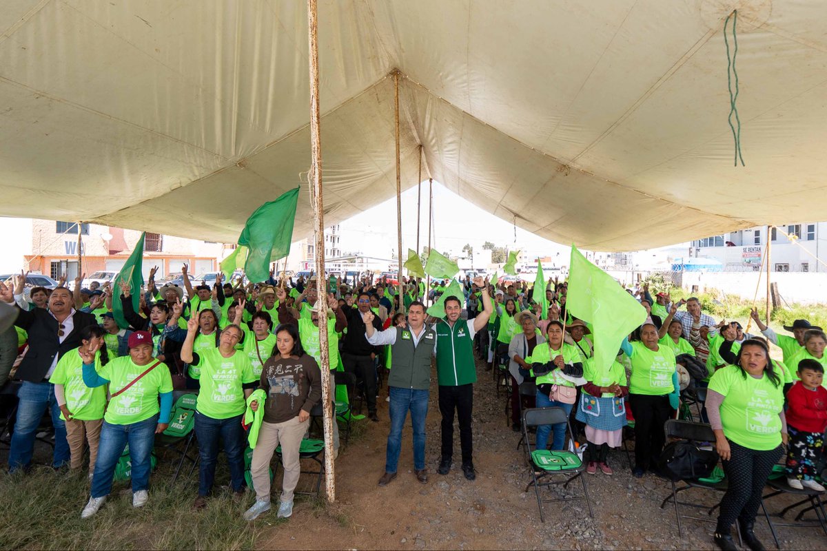 Hoy contamos con la presencia de nuestro dirigente estatal del #PVEM <a href="/pepecouttolenc/">Pepe Couttolenc</a>, durante la validación de estructuras verdes.
Agradezco profundamente tu acompañamiento, liderazgo y compromiso con la militancia de la familia verde de Jilotepec.

#CarlosLópezIMM