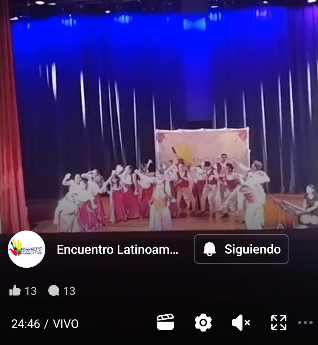 Concierto Coral <a href="/ELAMCOPTY/">ELAMCO PTY</a>
desde el Centro de Arte y Cultura de Colon  CACCO
Todos cantemos juntos 
En vivo 👇👇👇👇 facebook.com/share/v/16u9wR…