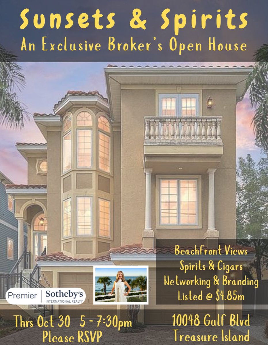 Any realtors in my network?

I’m helping with a Broker’s Open House this Thursday and the place is INCREDIBLE!

I’d love to bring some RSVPs to the event…