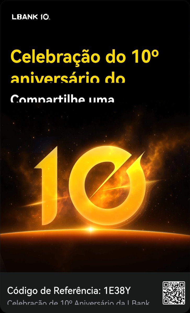 donibre's tweet image. 10 anos de LBank, onde as gemas de 100x brilham! 
Comemore conosco · $2.000.000 em prêmios! #LBankhttps://lbank.one/s/v0YkQYh