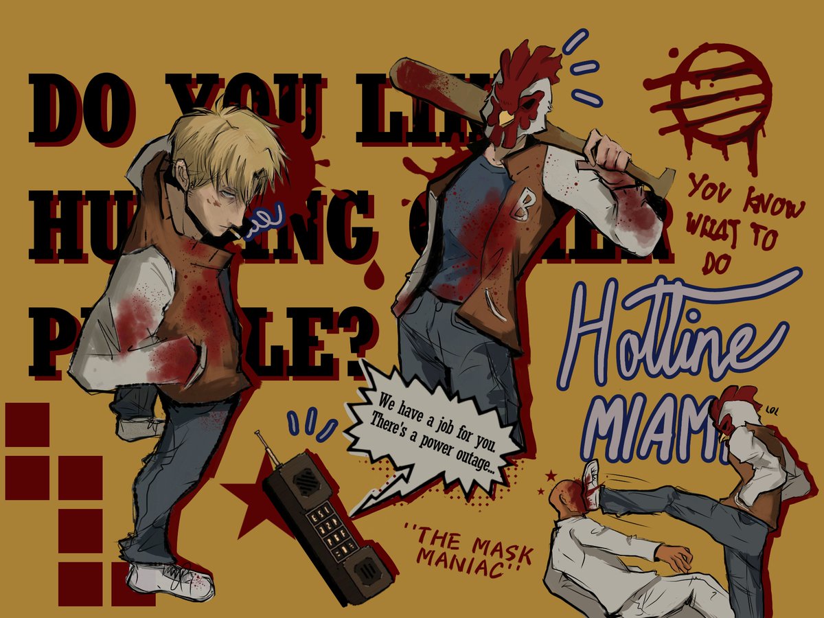 apples_draw's tweet photo. Do you like hurting other people?
#hotlinemiami https://t.co/udftdo7fqD