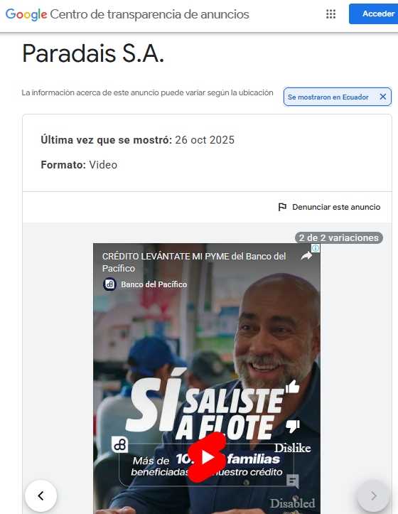 alfredovelazco's tweet photo. Después que se denuncie en redes y a la autoridad electoral, la "disimulada" campaña por el TODO SI del banco gubernamental usando a #DonAlfonso, la agencia del gobierno ya no pauta esas piezas y usa las de Mi Banco #ReferéndumYConsulta2025 #ConsultaPopular https://t.co/JMIqvVrU31